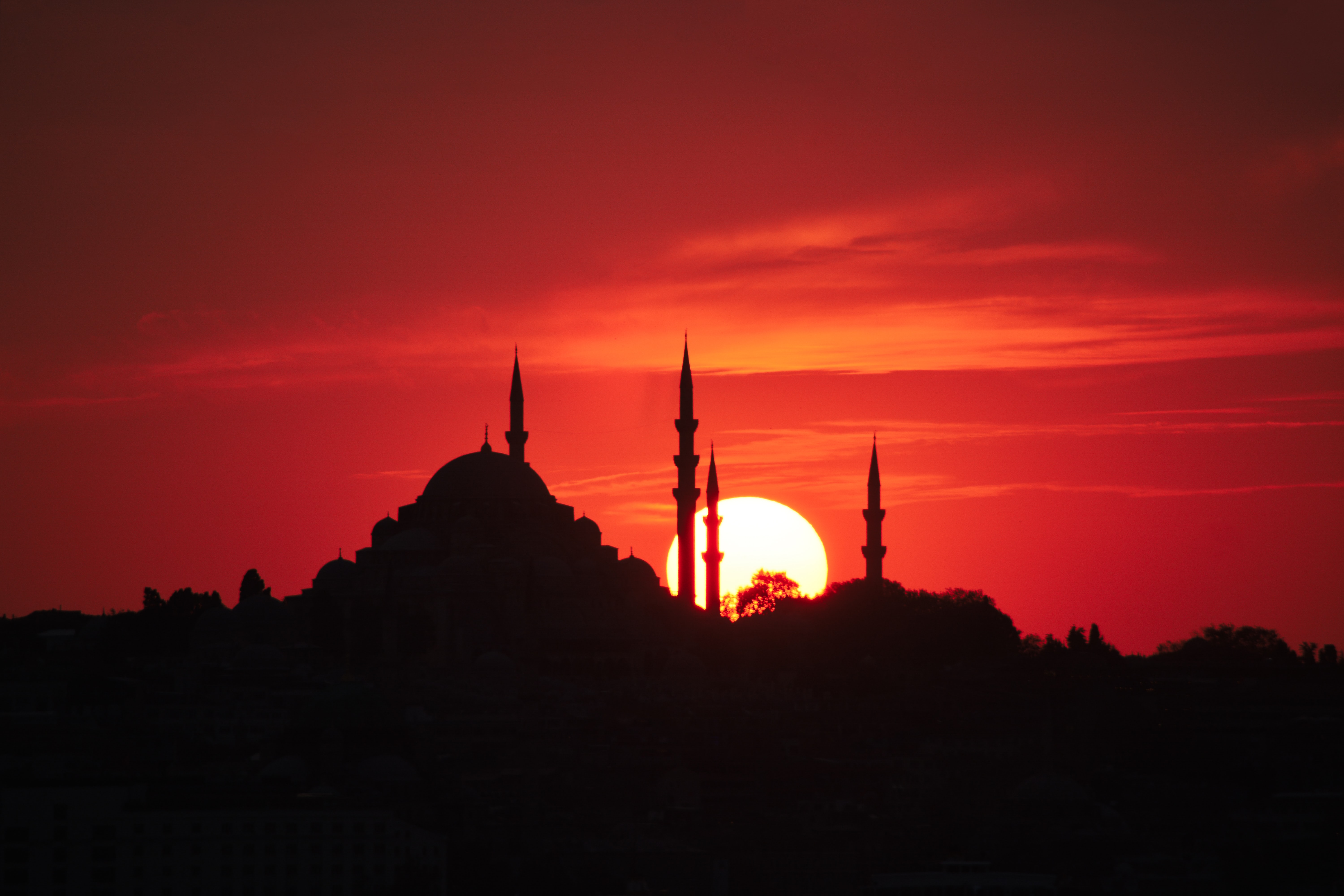 Istanbul, Turkey at Sunset